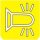 Symbol Rotierende Bake (90°)