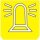 Symbol Rundumkennleuchte gelb (0°)