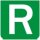 Symbol Rückwärtsgang (0°)