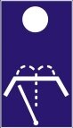 Symbol Scheibenwischer + Scheibenwaschanlage vorne (0°)