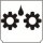 Symbol Schmieren (0°)