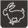 Symbol Schnell (Kaninchen) (0°)