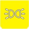 Symbol Seitliche Markierungen (0°)