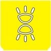 Symbol Seitliche Markierungen (90°)