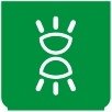 Symbol Seitliche Markierungen (90°)