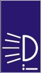 Symbol Servicelampe (0°)