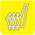 Symbol Sitzheizung (0°)