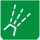 Symbol Sprühen (180°)