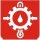 Symbol Temperatur der Getriebeschmierflüssigkeit (0°)