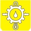 Symbol Temperatur der Getriebeschmierflüssigkeit...