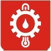 Symbol Temperatur der Getriebeschmierflüssigkeit (0°)