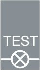 Symbol Test (leuchtet) (0°)