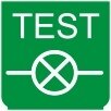 Symbol Test (leuchtet) (0°)
