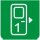 Symbol Tür 1 Türöffner (0°)