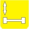 Symbol Umschalten nach links (0°)