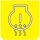 Symbol Vorheizmotor (0°)