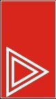 Symbol Warnlampen (90°)