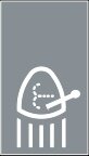 Symbol Waschanlage Scheinwerfer (270°)