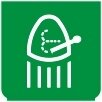Symbol Waschen + Wischen der Lichter (270°)
