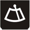 Symbol Windschutzscheibenwischer vorne (180°)