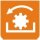 Symbol Zapfwelle / PTO (180°)