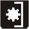 Symbol Zapfwelle / PTO (90°)
