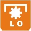 Symbol Zapfwelle / PTO: niedrig (0°)