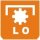 Symbol Zapfwelle / PTO: niedrig (0°)
