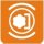 Symbol Zapfwelle / Zapfwellenbremse (90°)