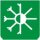 Symbol Zusatzheizung (0°)