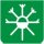 Symbol Zusatzheizung (90°)