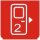 Symbol Öffner für Tür 2 (0°)
