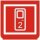 Symbol Öffner für Tür 2 (0°)