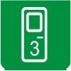 Symbol Öffner für Tür 3 (0°)