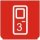Symbol Öffner für Tür 3 (0°)
