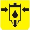 Symbol Öldruck (0°)